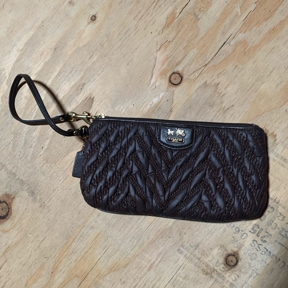 Brown Coach wallet